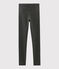 Legging en jersey enfant fille gris CAPECOD/jaune OR