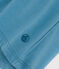Tee-shirt LE DROIT col V en coton Femme bleu POLOCHON