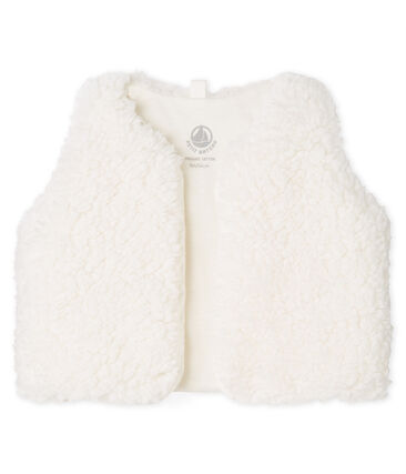 Gilet Sans Manches Bebe Fille En Sherpa Petit Bateau