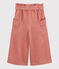 Pantalon en lyocell enfant fille rose PAPAYE