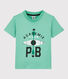 Tee-shirt manches courtes en jersey enfant garçon