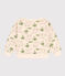 Sweatshirt en molleton enfant fille / garçon blanc AVALANCHE/ MULTICO