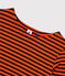 T-shirt marinière en coton Femme bleu SMOKING/ CAROTTE