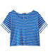 T-shirt femme oversize à rayures