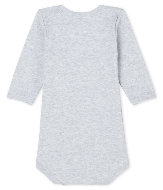Body manches longues bébé garçon-fille gris POUSSIERE CHINE