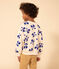 Sweatshirt imprimé en molleton enfant fille / garçon blanc AVALANCHE/ NEWBLEU