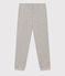 Pantalon de jogging en molleton enfant fille gris CHATON CHINE
