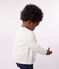 Cardigan en coton bébé blanc MARSHMALLOW