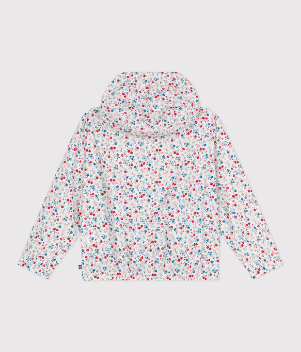 COUPE-VENT ULTRA L&Eacute;GER ENFANT blanc/multicouleur