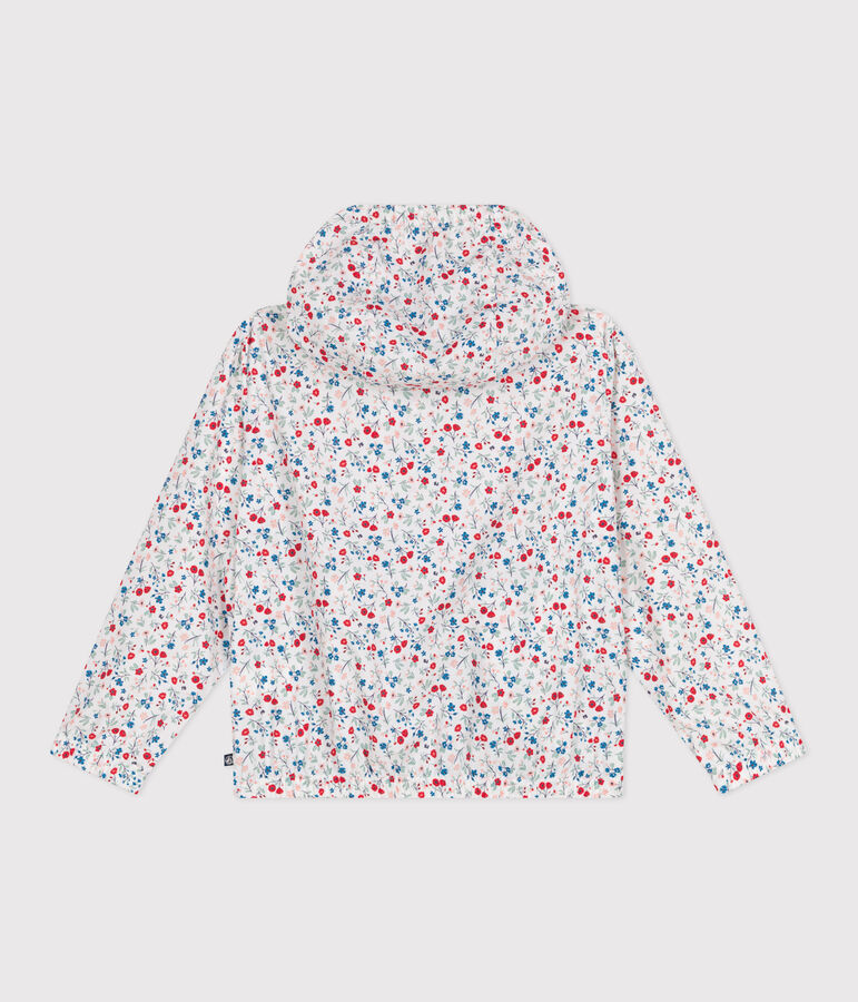 COUPE-VENT ULTRA L&Eacute;GER ENFANT blanc MARSHMALLOW/blanc MULTICO