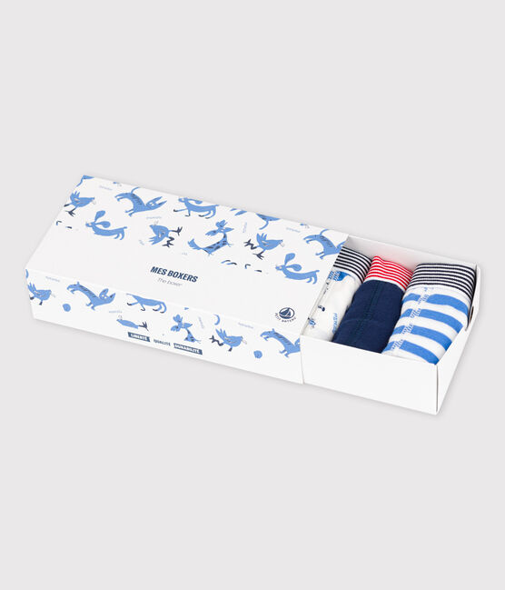 Lot de 5 boxers petit garçon en coton variante 1