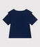 Tee-shirt en jersey flammé enfant fille bleu MEDIEVAL