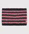 Snood enfant garçon-fille bleu SMOKING/blanc MULTICO