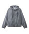 Coupe-vent court mixte bleu SMOKING/blanc MARSHMALLOW