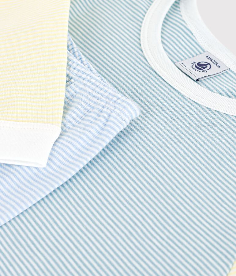 Pyjama enfant en coton &agrave; rayures MIMI/ MULTICO
