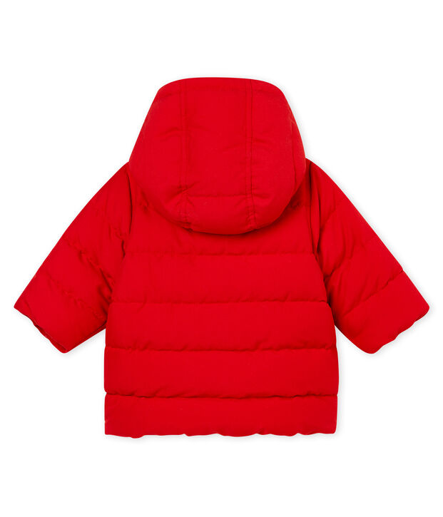 Doudoune microfibre b&eacute;b&eacute; gar&ccedil;on rouge