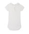 Body bébé fille à col blanc Lait
