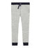 Pantalon garçon en molleton gris GRIS