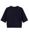 Cardigan zippé bébé garçon en molleton bleu SMOKING