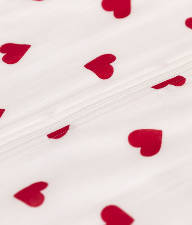 Gigoteuse b&eacute;b&eacute; en coton TOG 1 blanc/rouge