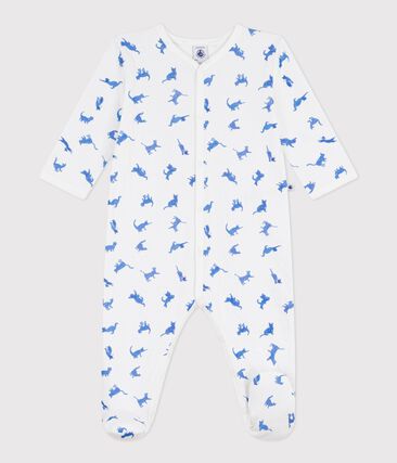 Pyjama bébé en tubique imprimé chat