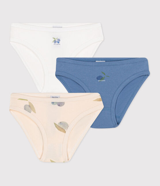 Lot de 3 culottes enfant en coton imprimé variante 5
