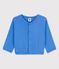 Cardigan en coton bébé bleu BRASIER