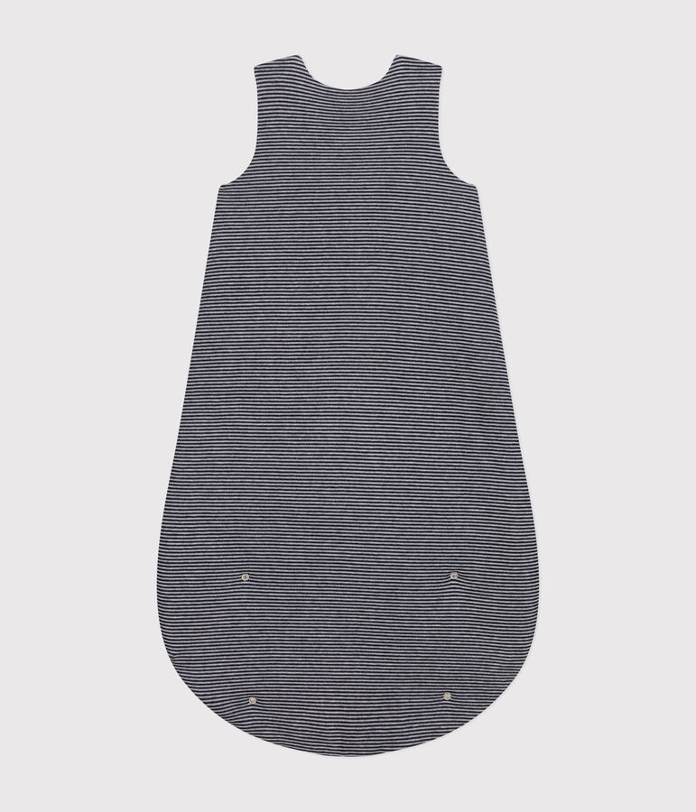 Gigoteuse b&eacute;b&eacute; milleraie en velours TOG 2,5 bleu/blanc