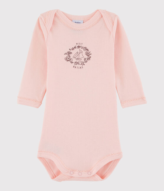 Body manches longues bébé fille rose VENUS
