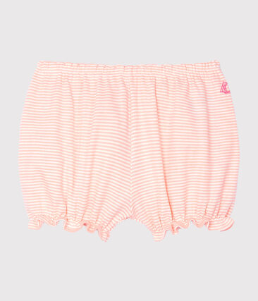 PETIT BATEAU - Culotte bloomer bébé fille milleraies