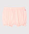 Culotte bloomer bébé fille milleraies rose PATIENCE/blanc MARSHMALLOW