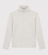 Tee-shirt col roulé L'ICONIQUE en coton BIO Femme