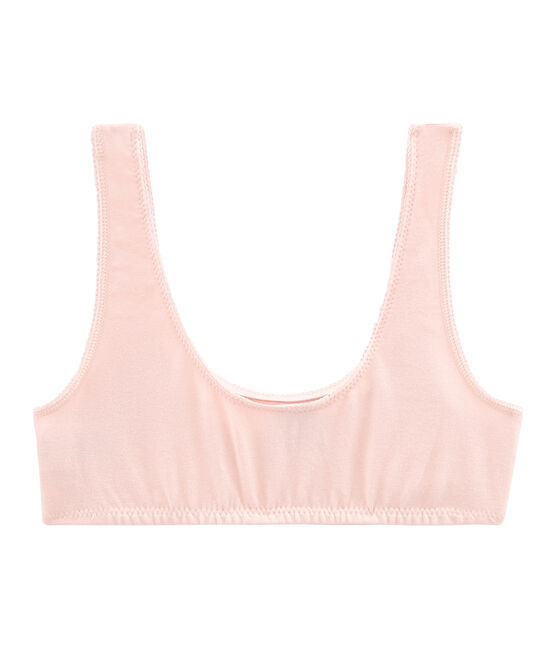 Brassière paddée fille rose FLEUR