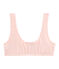 Brassière paddée fille rose FLEUR