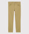 Pantalon slim en serge enfant garçon beige JERRYCAN