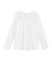 Blouse enfant fille blanc MARSHMALLOW