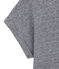 T-shirt fluide femme en lin rayé milleraies bleu SMOKING/blanc LAIT