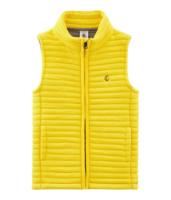 Blouson sans manches mixte jaune JAUNE