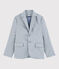 Veste en serge craquante enfant garçon gris CONCRETE