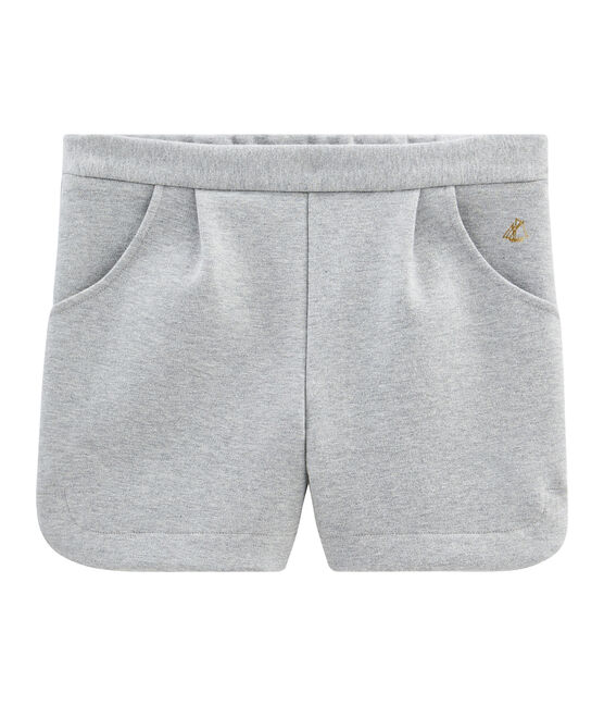 Short enfant fille gris SUBWAY CHINE