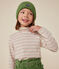 Sous-pull en coton enfant fille blanc AVALANCHE/ MULTICO