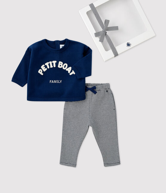 Coffret cadeau bébé sweat et pantalon variante 1