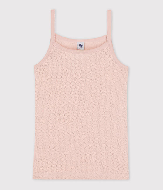 Chemise à bretelles L'ICONIQUE en coton Femme rose SALINE