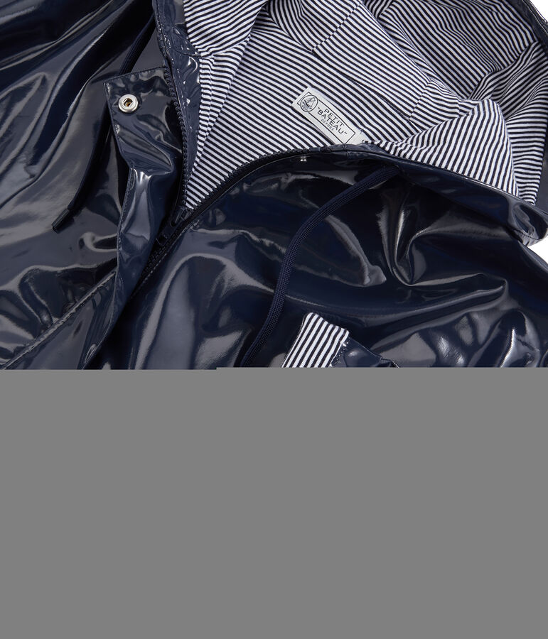 Parka oversize femme bleu