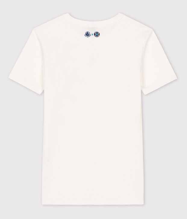 Tee-shirt L'ICONIQUE Water Family x Petit Bateau blanc