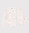 Pyjama renard en coton enfant blanc MARSHMALLOW/blanc MULTICO