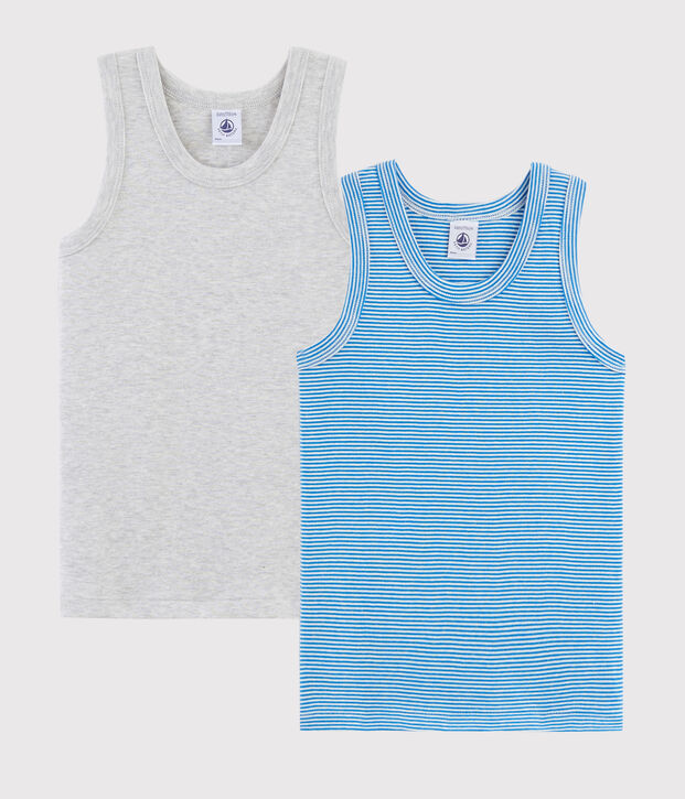 Lot de 2 d&eacute;bardeurs milleraies petit gar&ccedil;on multicouleur