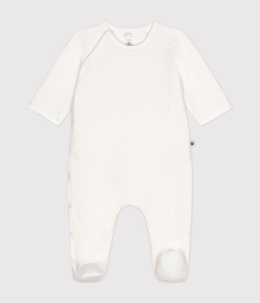 Pyjama en tubique cœur bébé (Petit Bateau) - Couverture