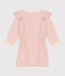 Robe manches longues en tubique enfant fille rose AVALANCHE/ ROSELINE