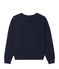 Sweat femme en coton stretch bleu SMOKING